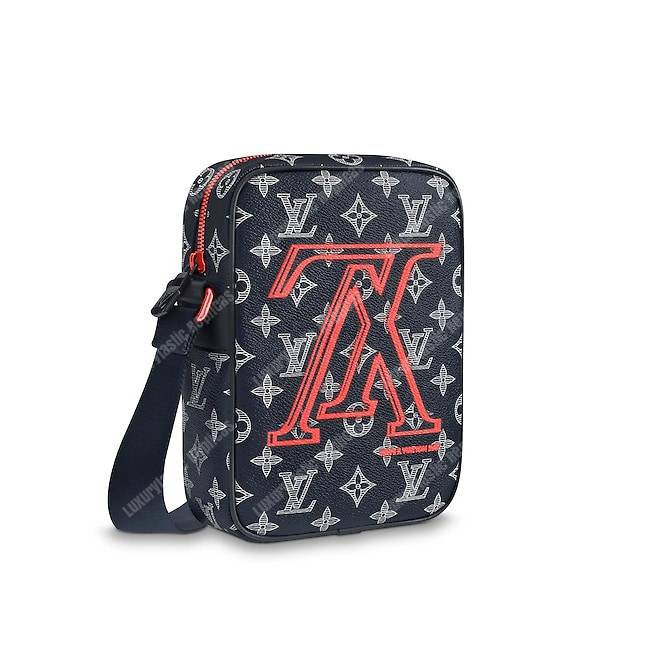 LV Danube PM Monogram Upside Down Canvas