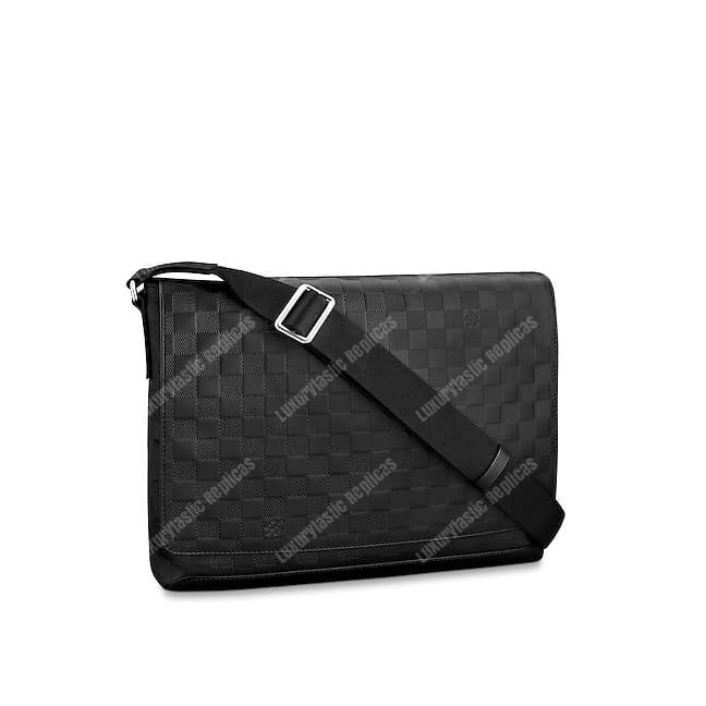 LV District MM Damier Infini Leather Onyx