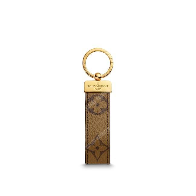 LV Dragonne Key Holder Reverse Monogram