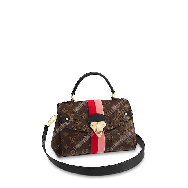 LV Georges BB Monogram Coquelicot Peche