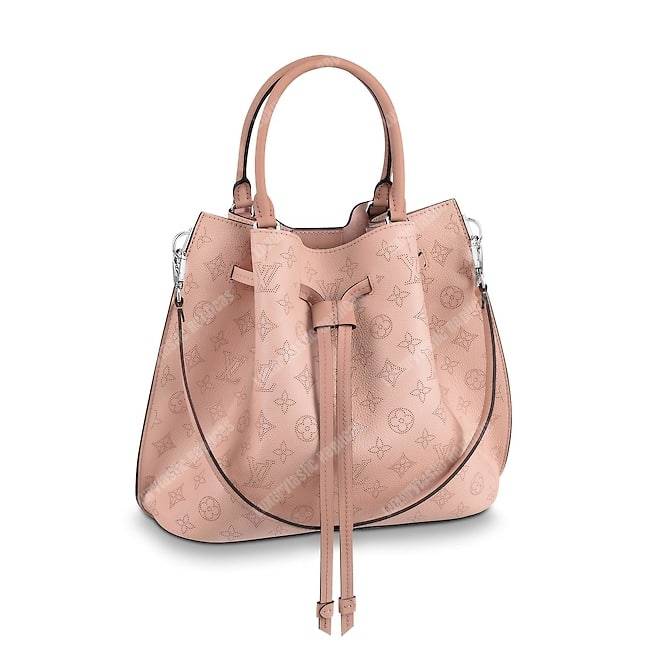 LV Girolata Handbag Mahina Magnolia
