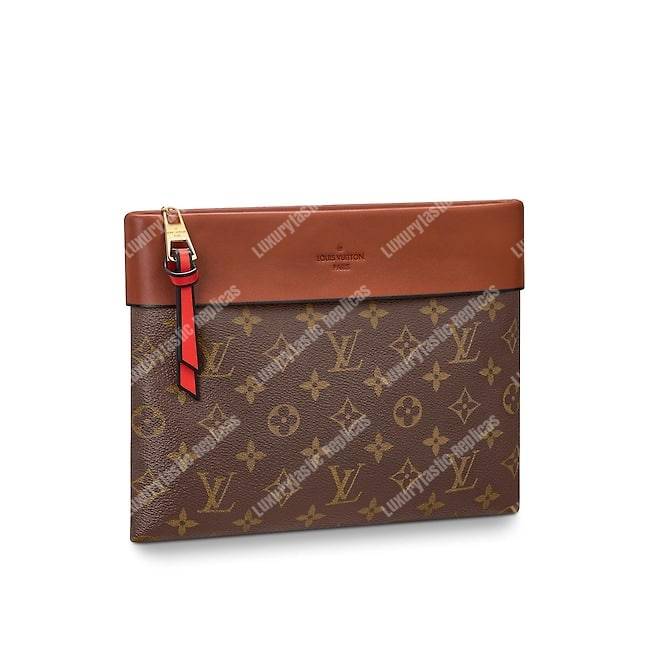 LV Pochette Tuileries Monogram Coated Canvas