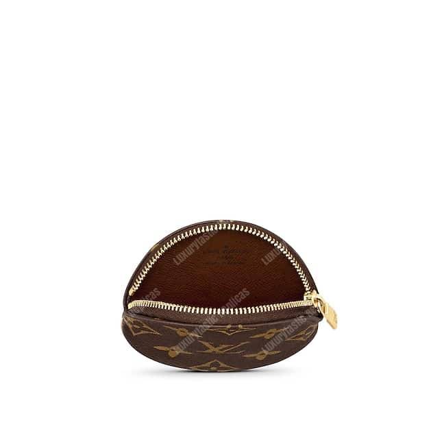 LV Round Coin Purse Monogram