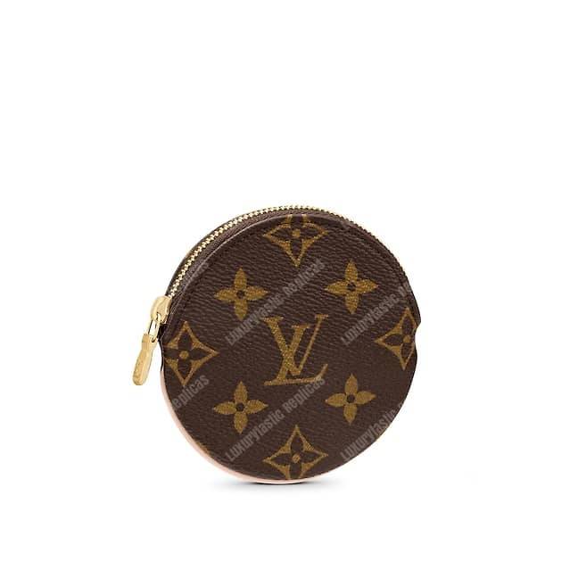 LV Round Coin Purse Monogram