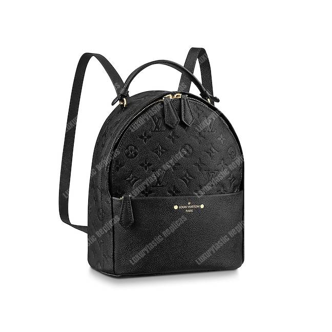 LV Sorbonne Backpack Monogram Empreinte Leather Noir