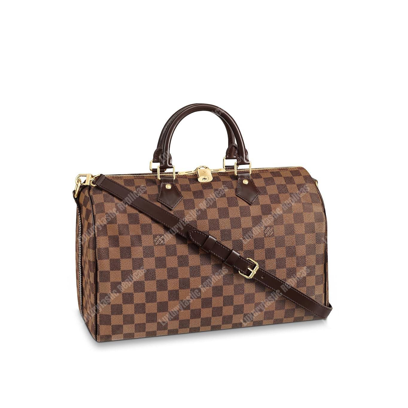 LV Speedy Bandouliere 35 Damier Ebene