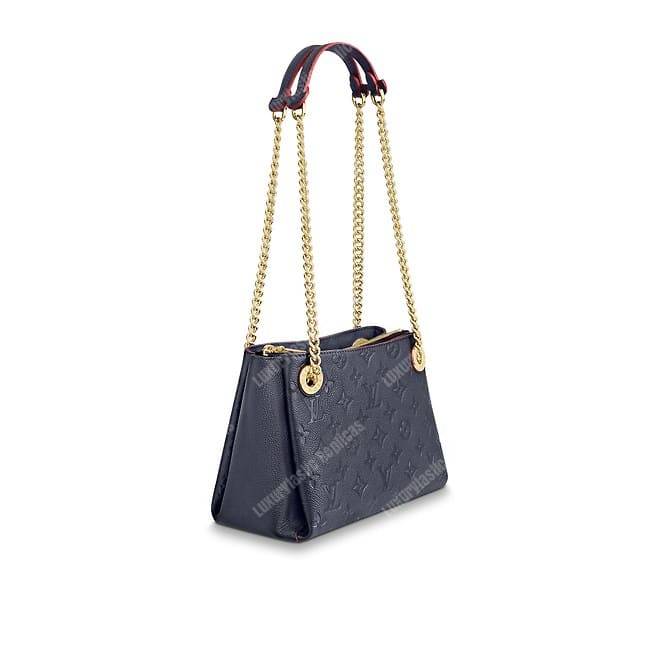 LV Surene BB Monogram Empreinte Leather Marine Rouge