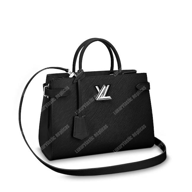 LV Twist Tote Epi Leather Noir