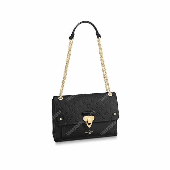 LV Vavin MM Monogram Empreinte Leather Noir