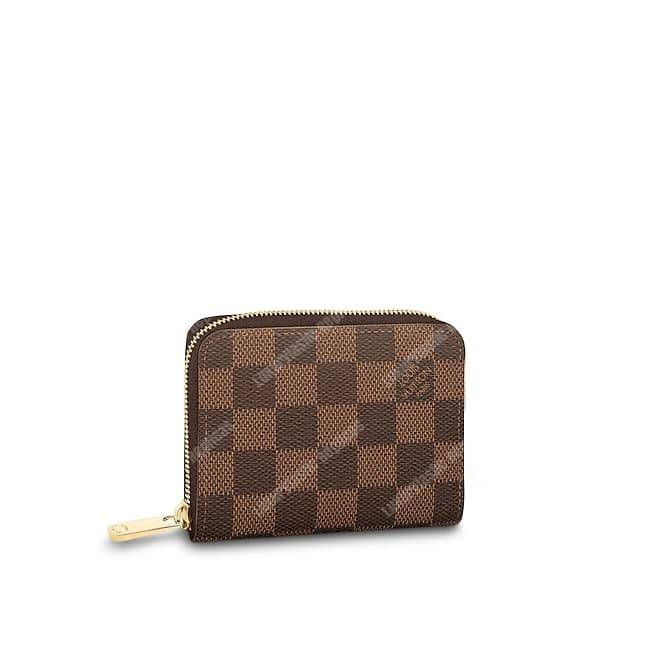 LV Zippy Coin Purse Damier Ebene
