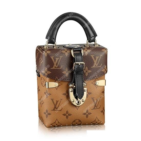 LV Camera Box Crossbody Bag Reverse Monogram Canvas