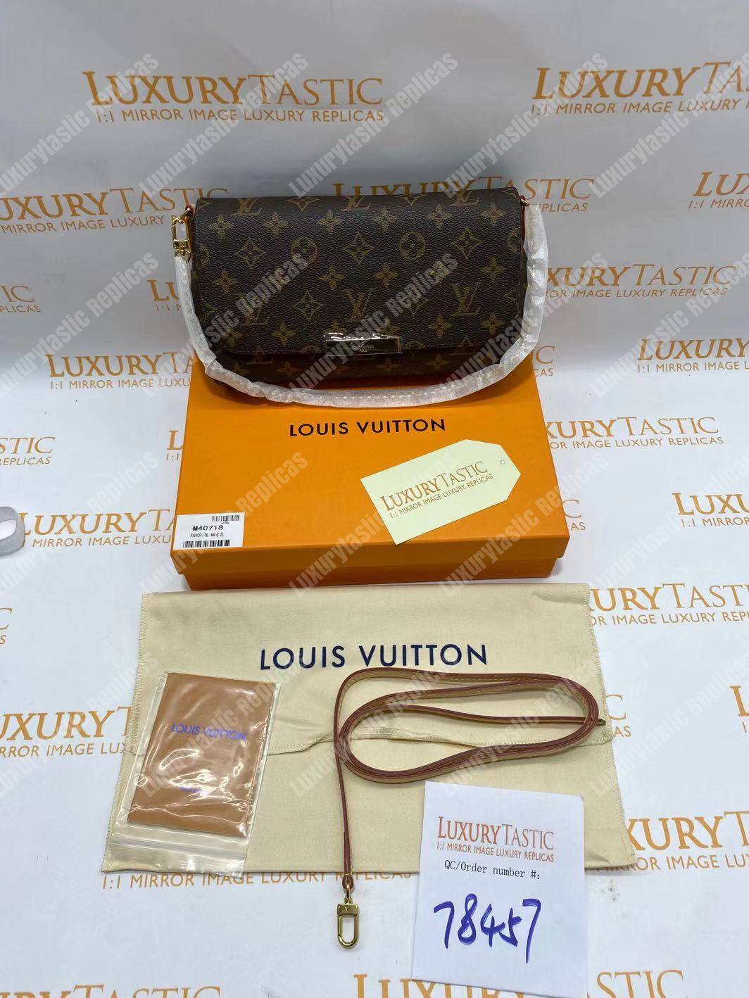 LV Favorite PM Monogram