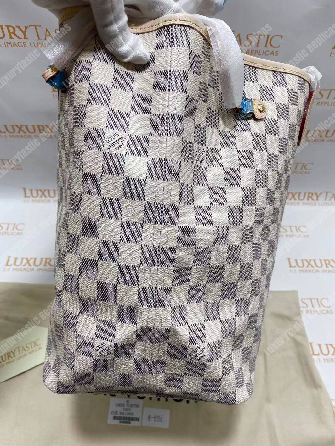 LV Neverfull GM Damier Azur