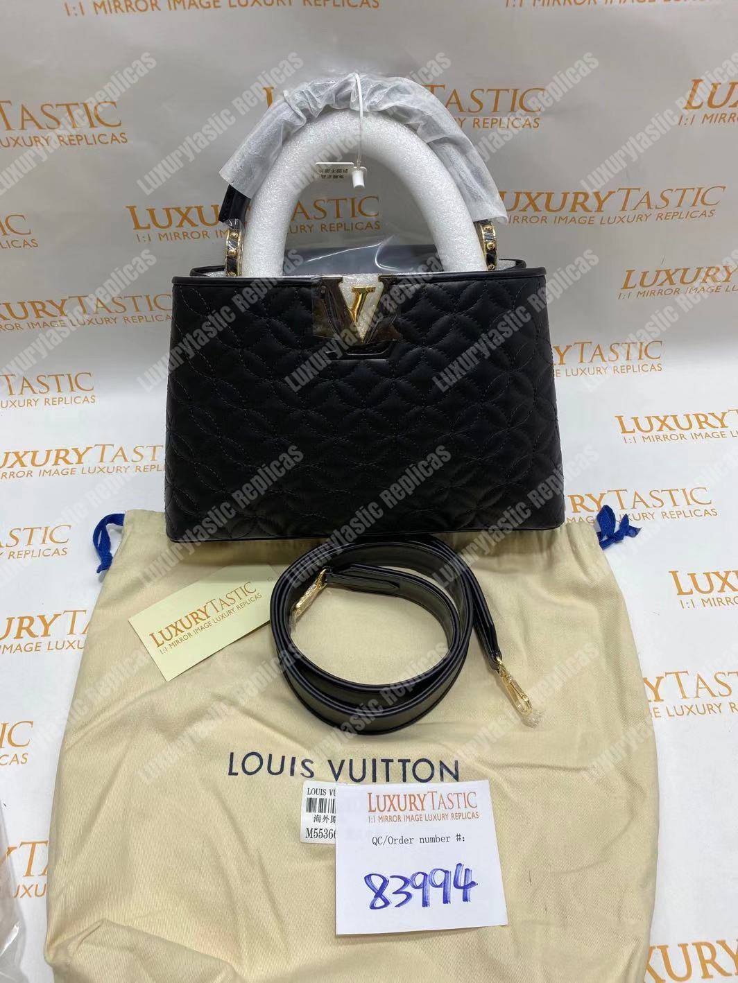 LV Capucines PM Lambskin
