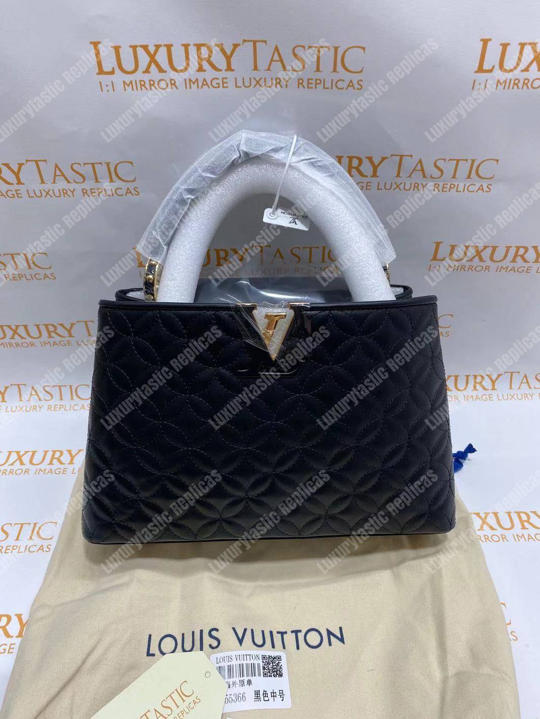 LV Capucines PM Lambskin