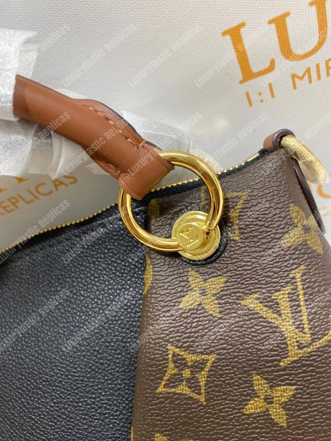 LV V Tote BB Monogram Noir