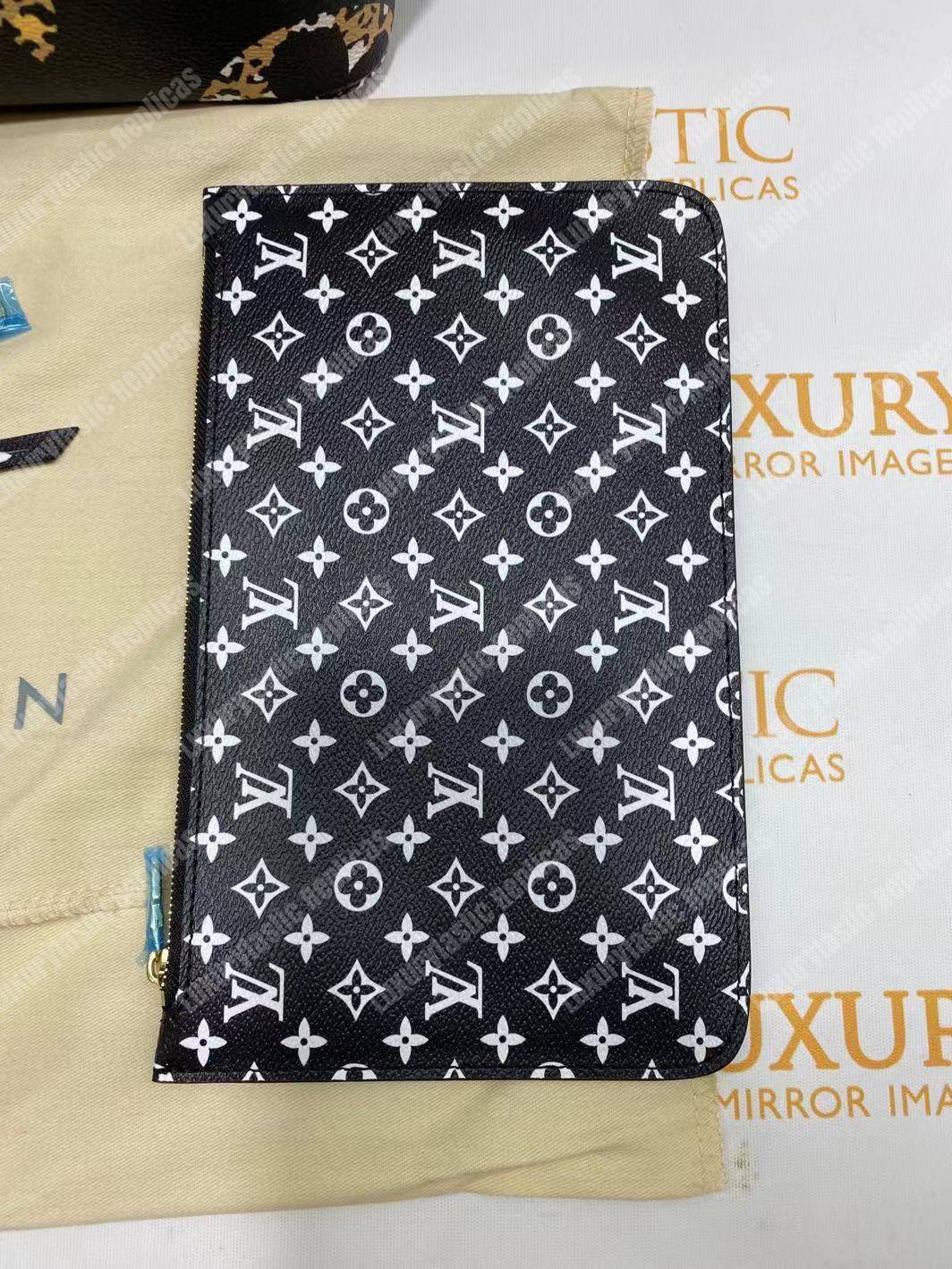 LV Neverfull MM Totes Monogram Noir
