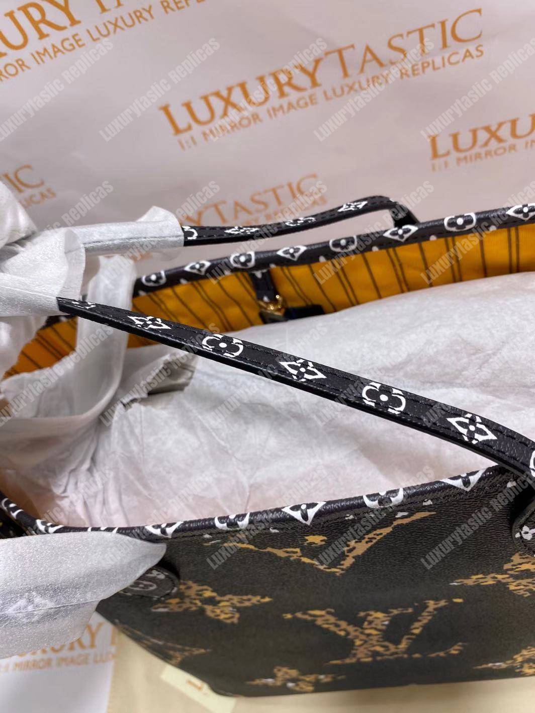 LV Neverfull MM Totes Monogram Noir