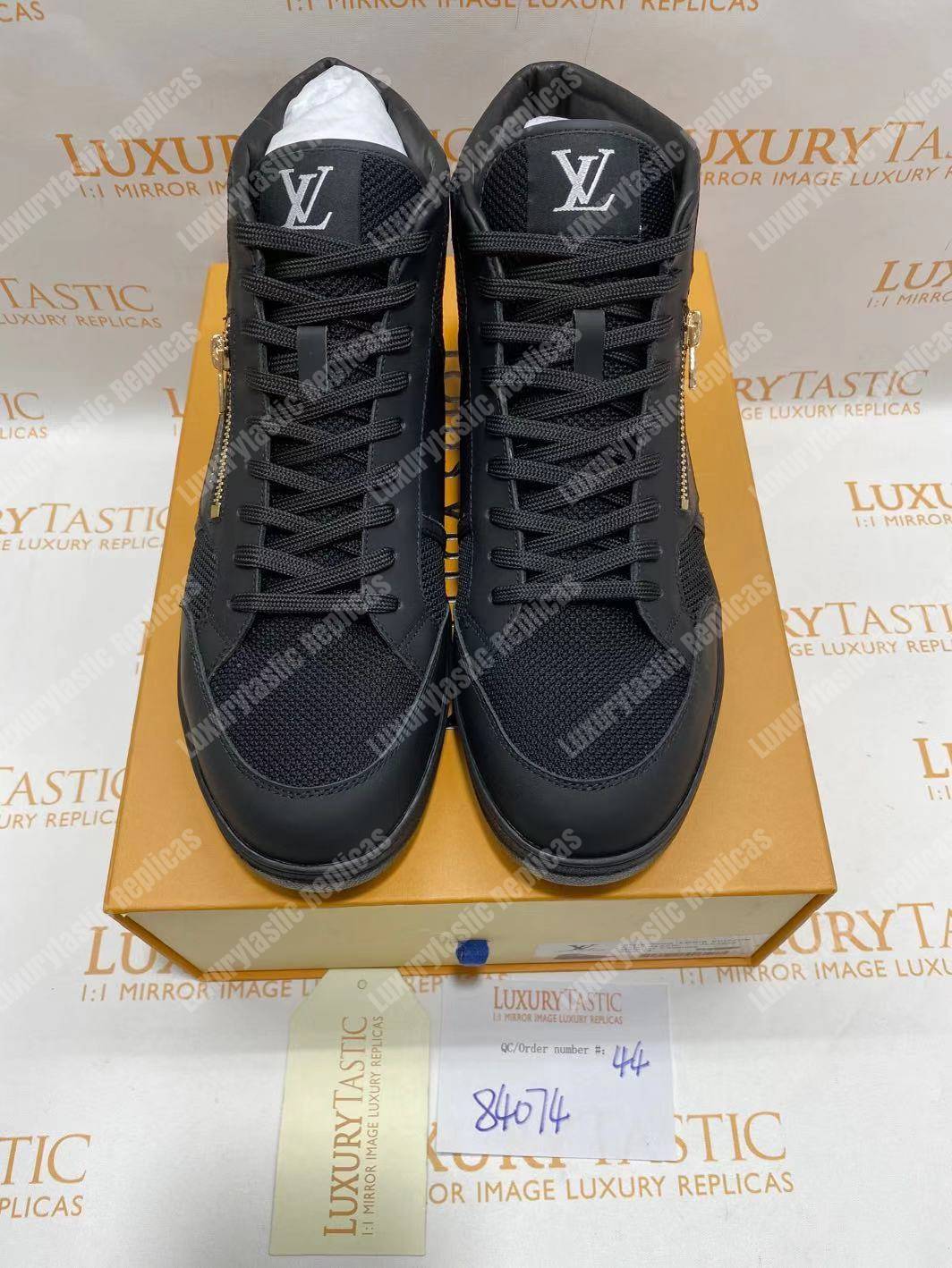 LV Rivoli Trainer Boots Black