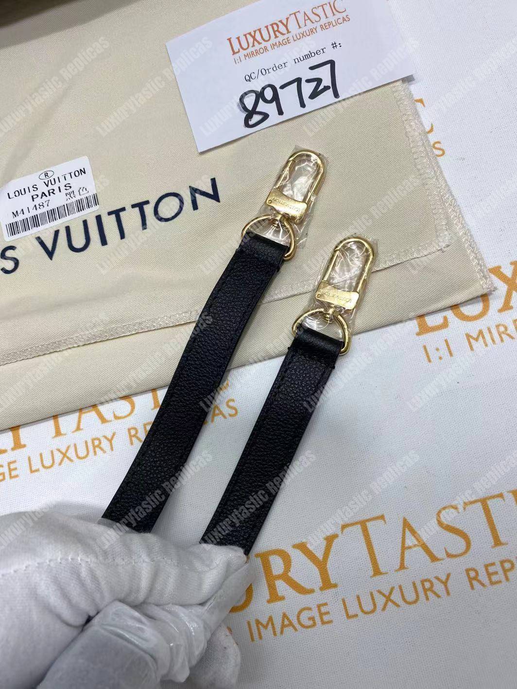 LV Pochette Metis Monogram Empreinte Leather Noir