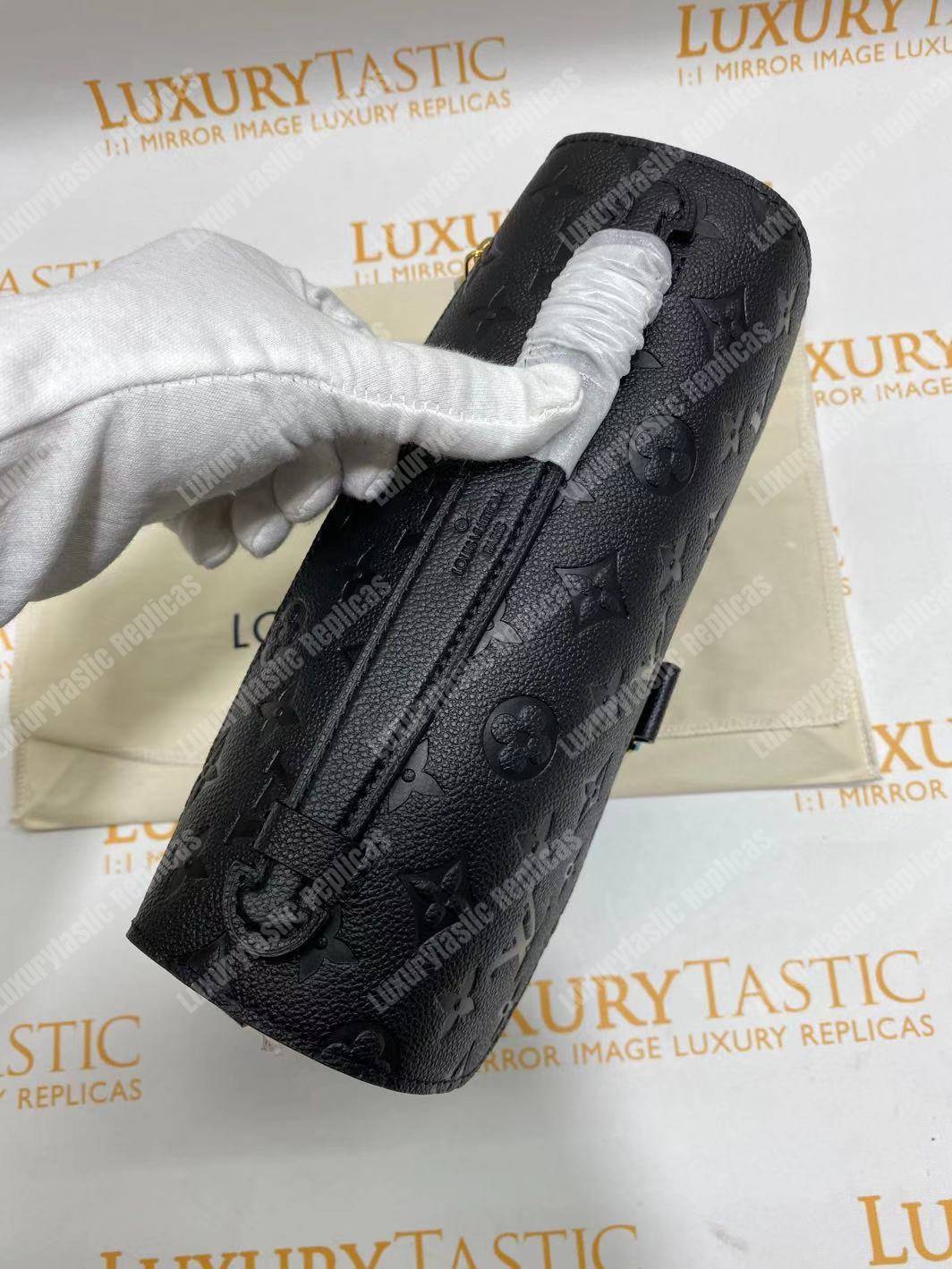 LV Pochette Metis Monogram Empreinte Leather Noir