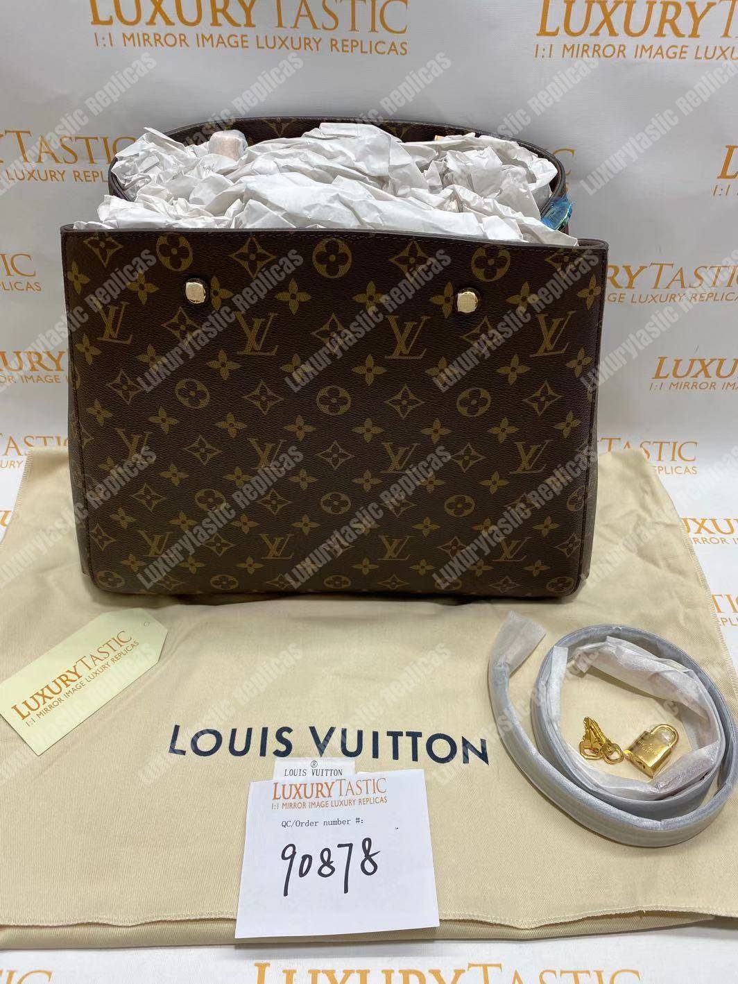 LV Montaigne MM Monogram Handbag