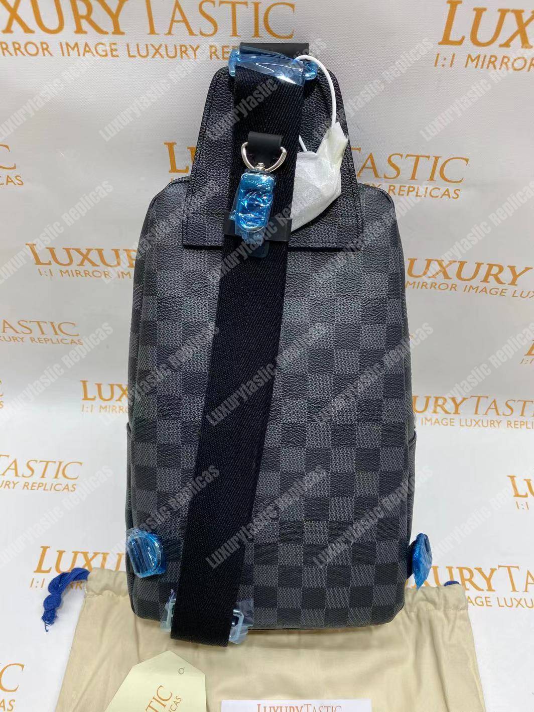 LV Avenue Sling Bag Damier Graphite Canvas