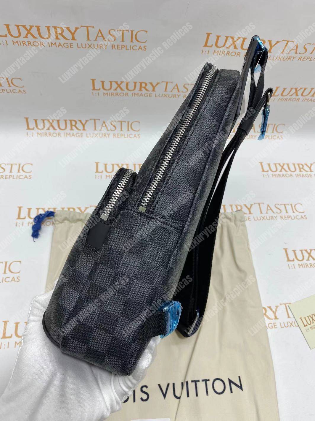 LV Avenue Sling Bag Damier Graphite Canvas