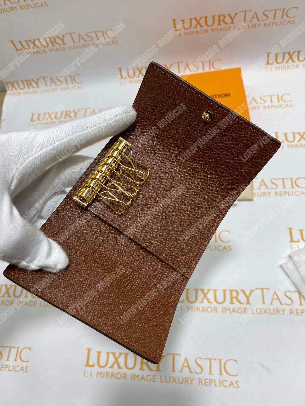 LV 6 Key Holder Monogram Canvas Armagnac