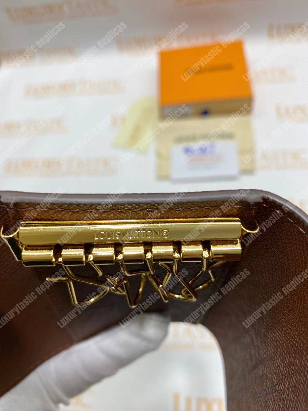 LV 6 Key Holder Monogram Canvas Armagnac
