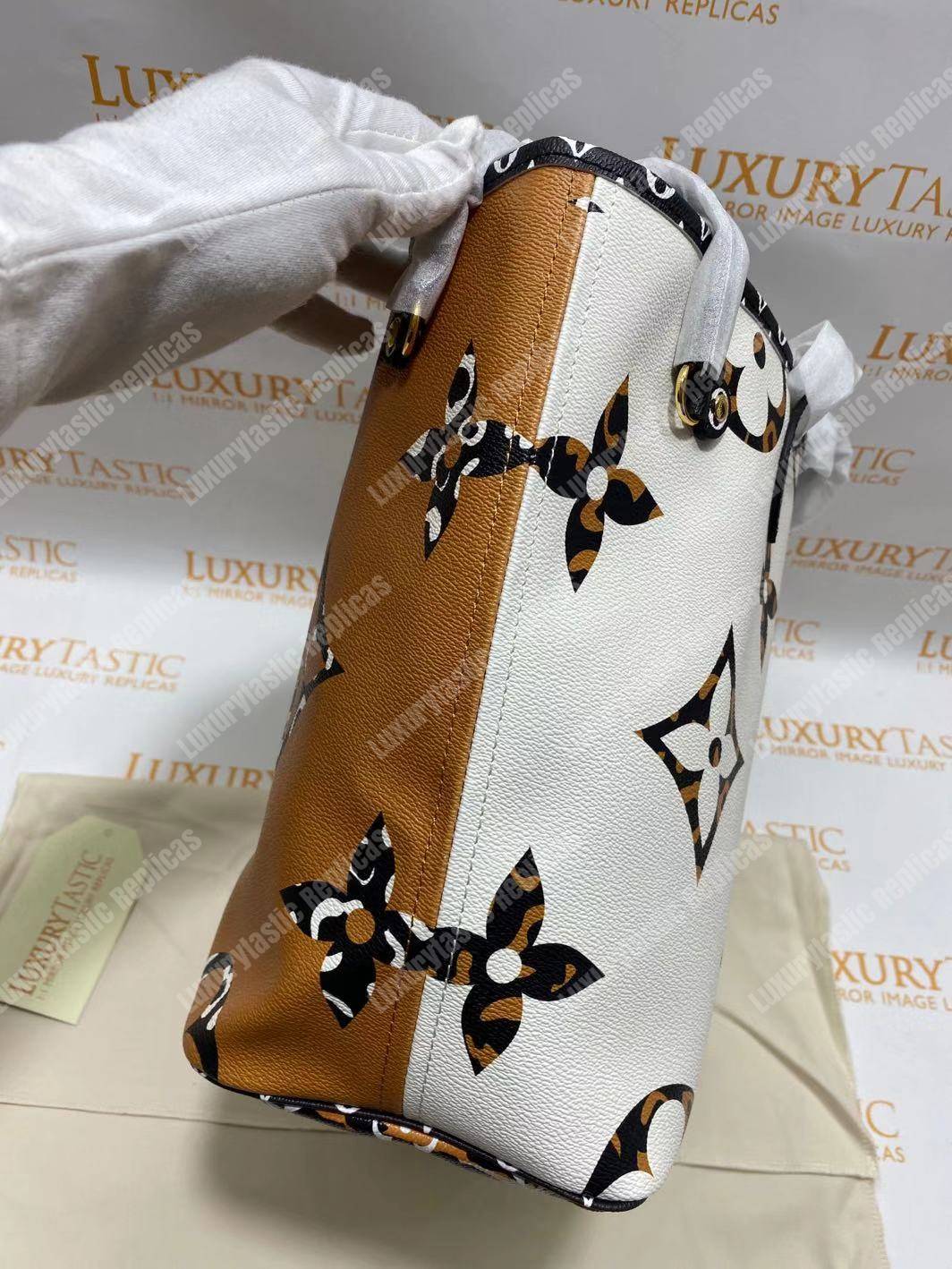 LV Neverfull MM Totes Monogram Ivoire
