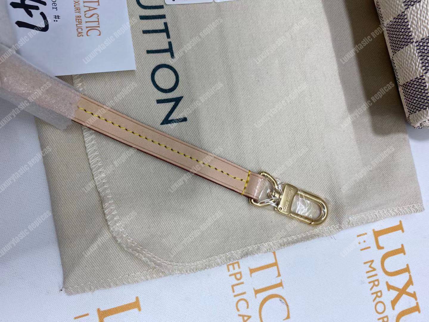 LV Croisette Damier Azur Canvas