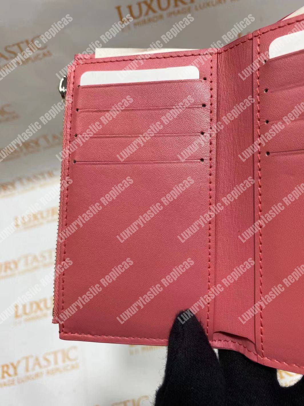 LV Capucines Compact Wallet Taurillon Noir Leather Monogram Flowers