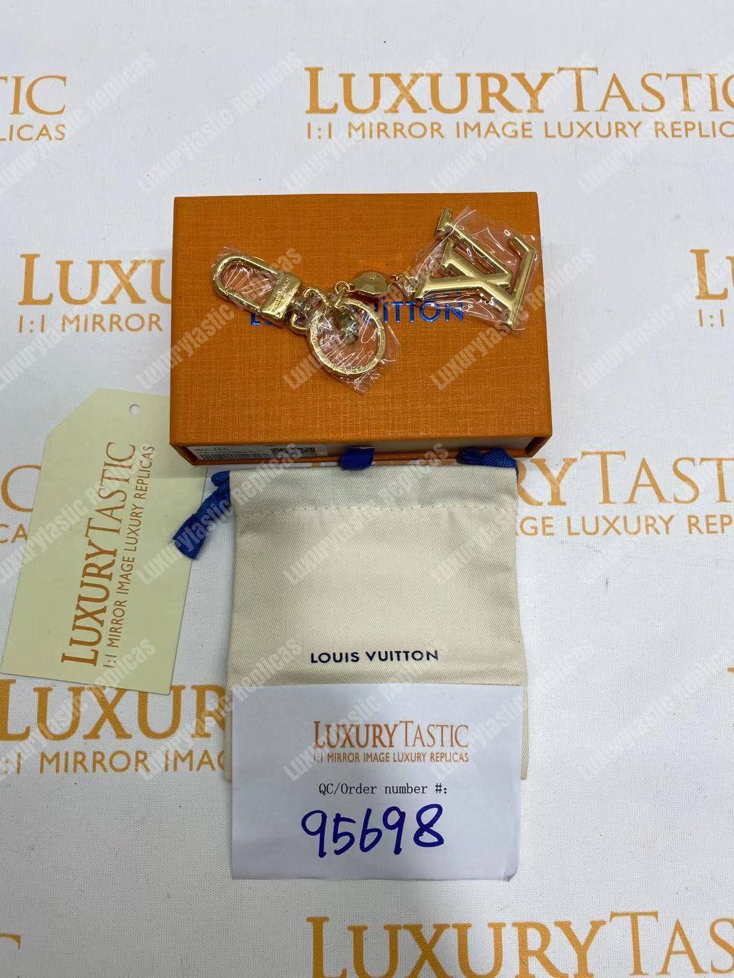LV Facettes Bag Charm & Key Holder