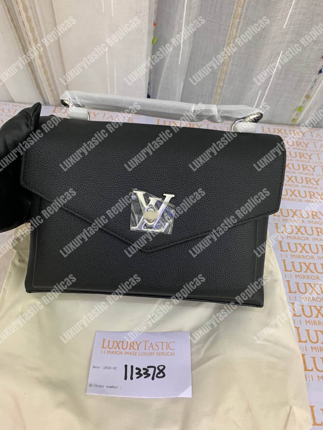 LV MyLockme Handbag Noir