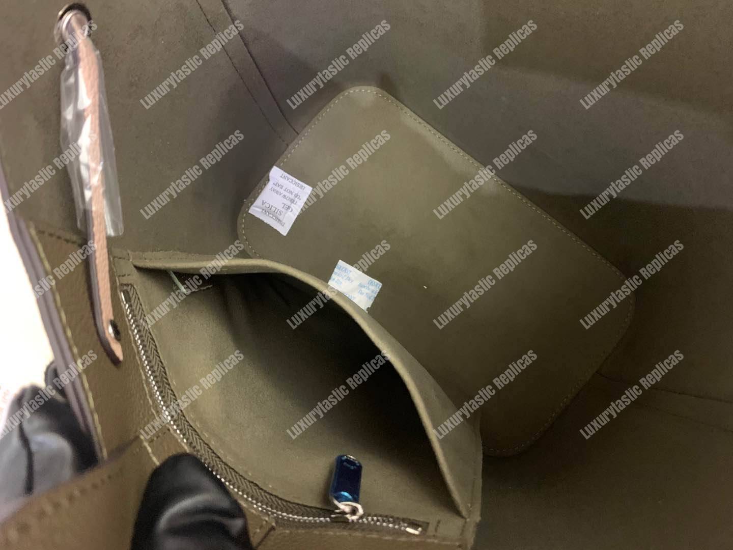 LV LockMe Bucket Laurier Toffee Latte Black