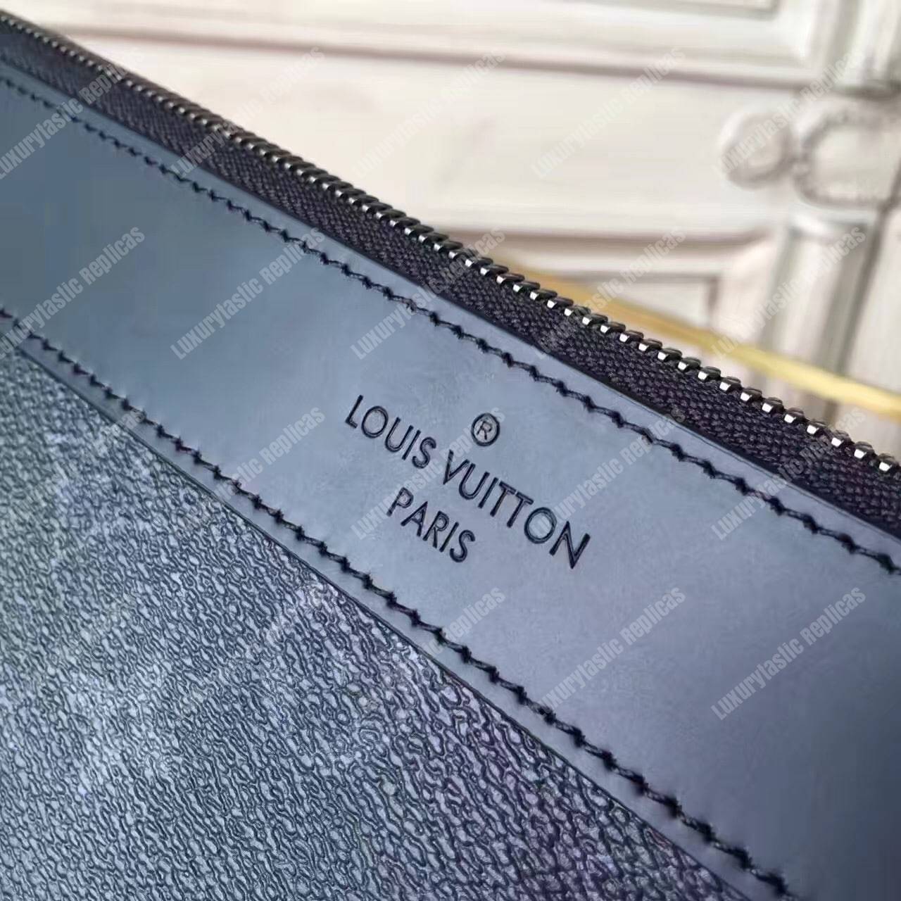 LV Designer Leather Pochette for Men