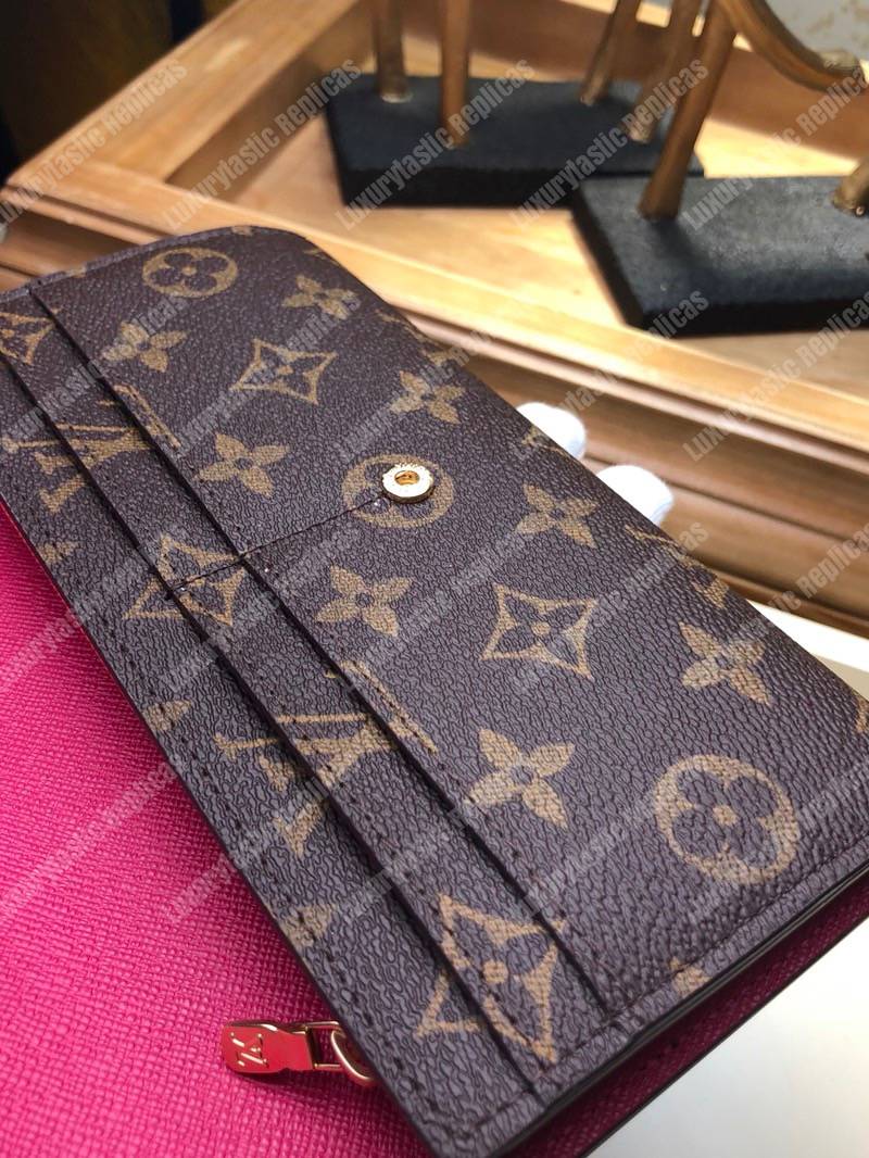 LV Sarah Wallet Monogram Fuchsia