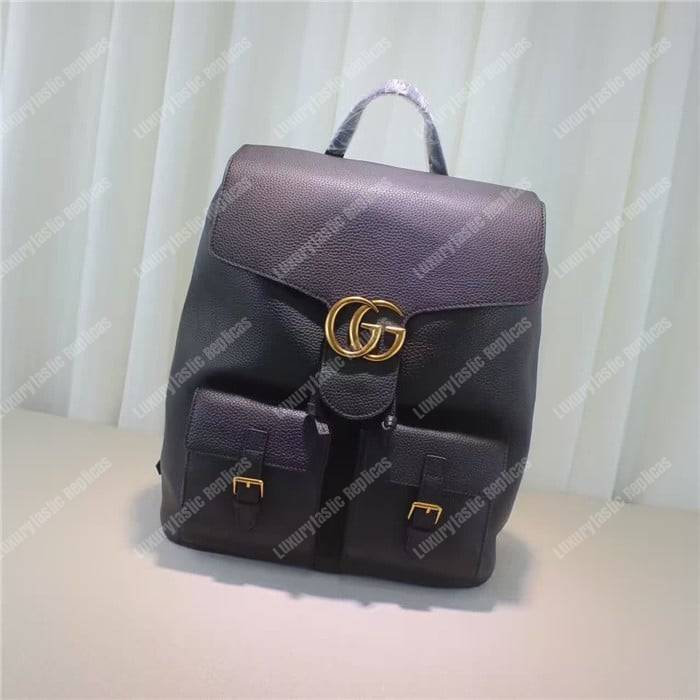 G*u*i gg marmont leather backpack