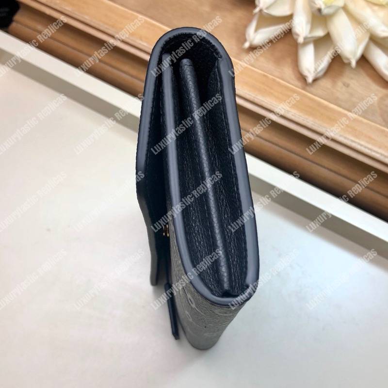 LV Pont-Neuf Wallet Monogram Empreinte leather Noir