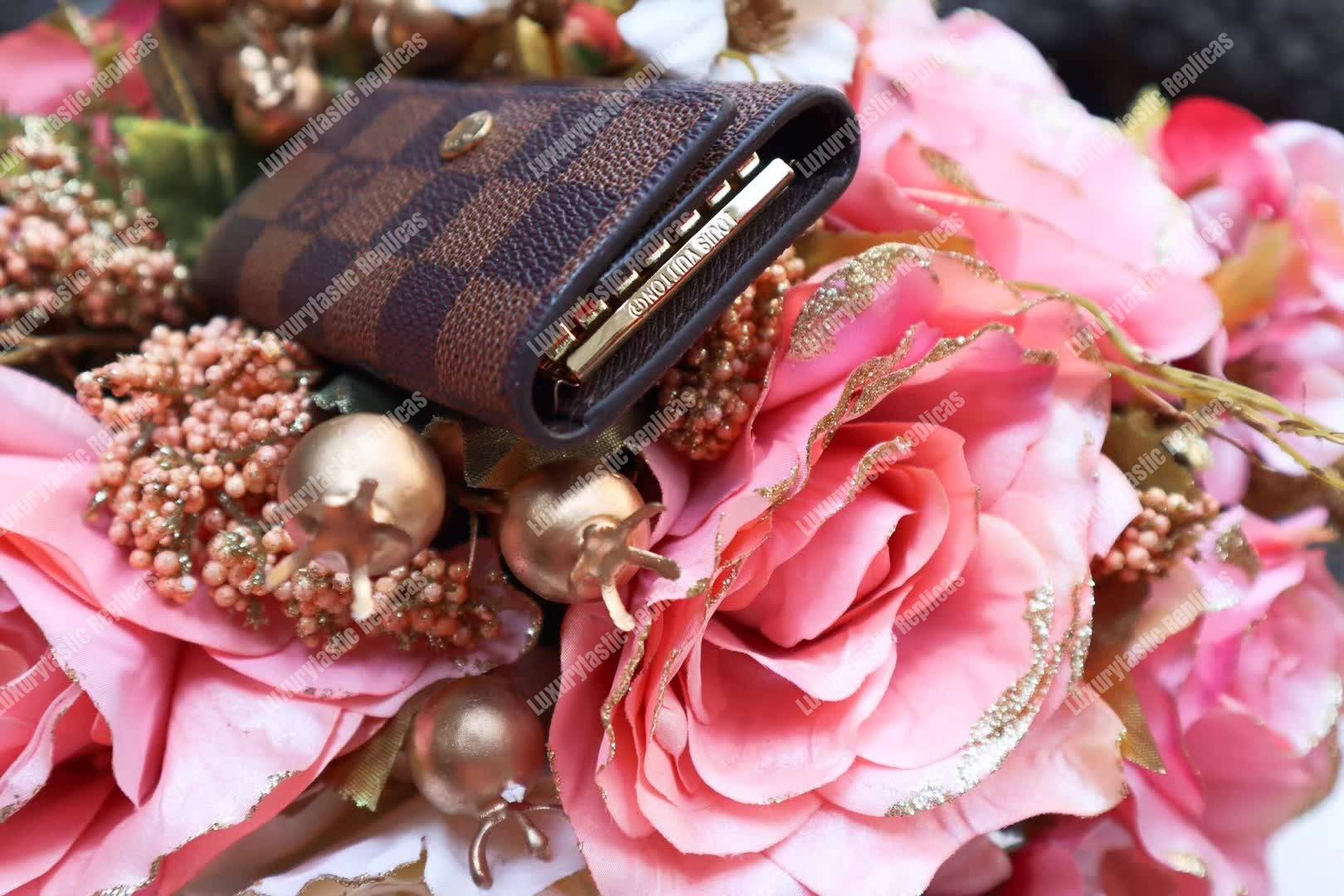 LV 6 Key Holder Damier Ebene
