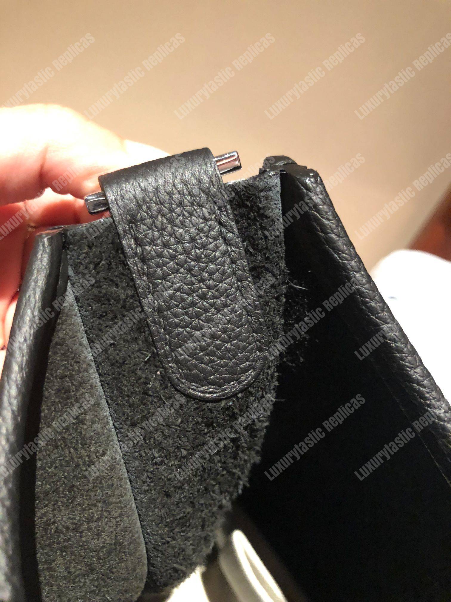 H**mes evelyne iii 29 clemence bag noir