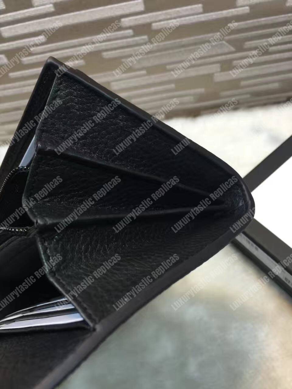 G*u*i animalier continental wallet black