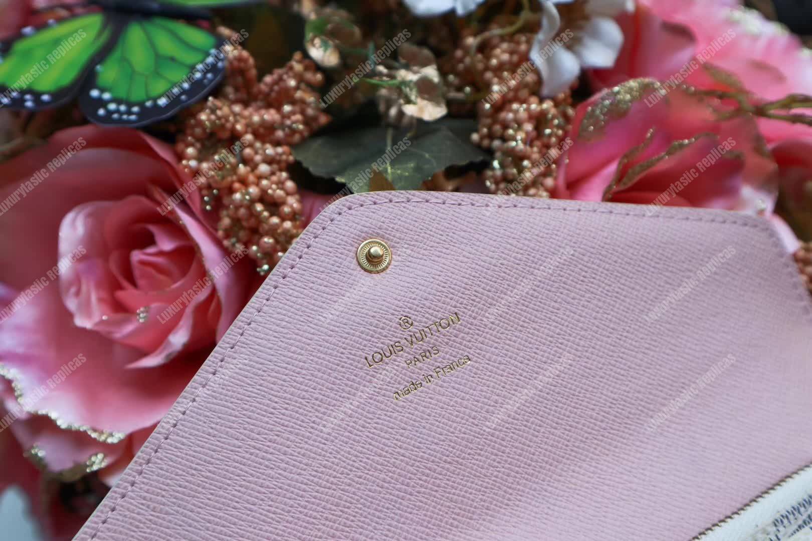 LV Joséphine Wallet Damier Azur Canvas
