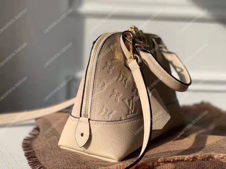 LV Neo Alma BB Monogram Empreinte Creme