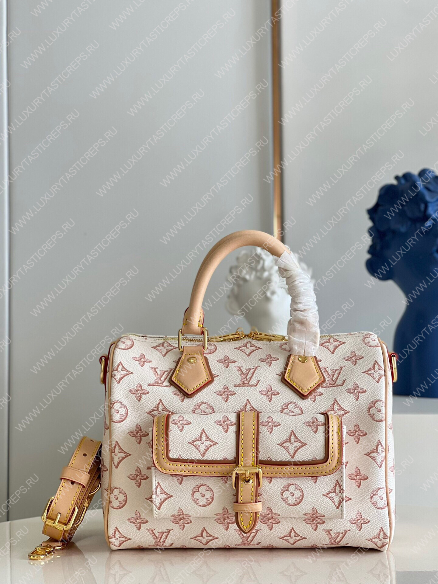 l**is V*t*n speedy bandouliÈre 25 beige m20919