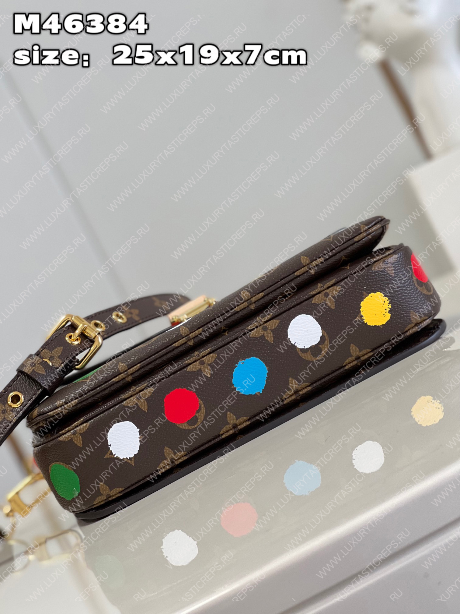 l**is V*t*n lv x yk pochette mÉtis​ brown m46384