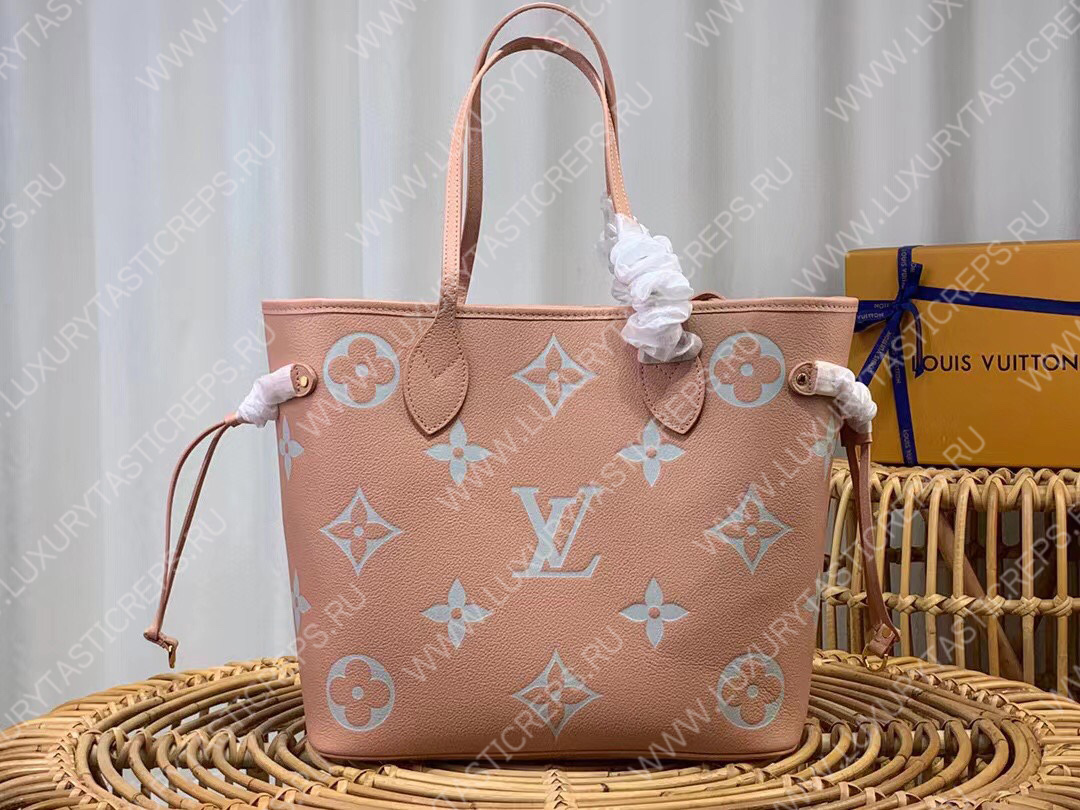 l**is V*t*n neverfull mm trianon pink / cream m46329