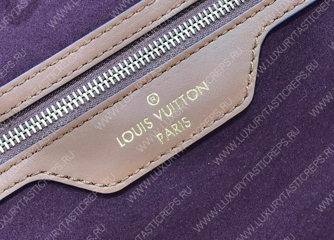 l**is V*t*n neverfull mm since 1854 red/burgundy m57230