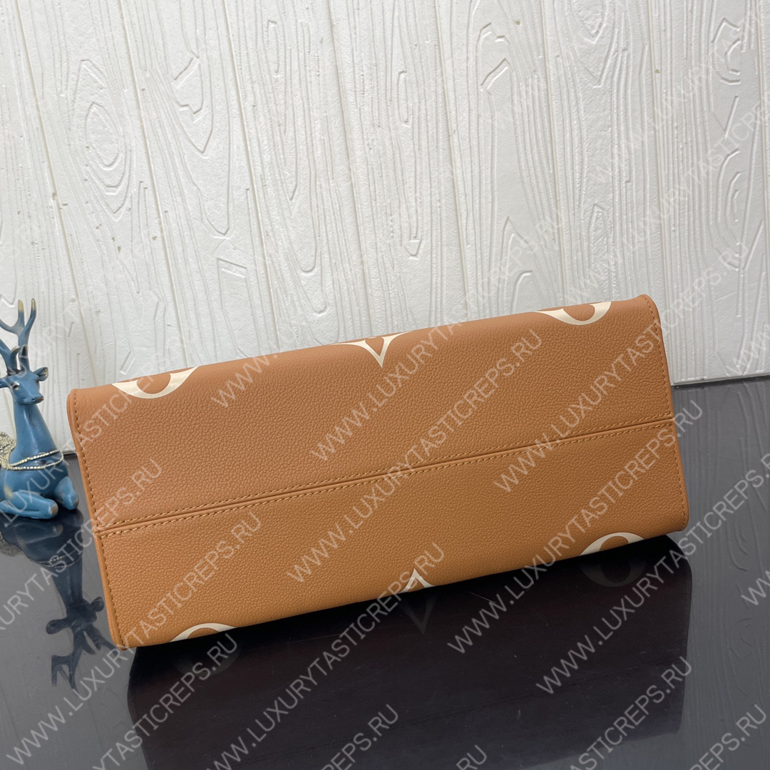l**is V*t*n lv x yk onthego mm​ arizona beige / cream m45982